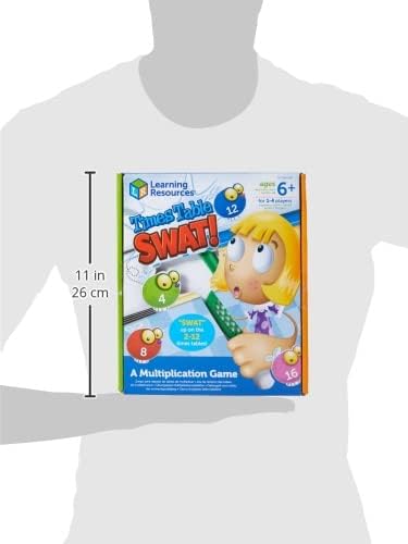 Learning Resources Times Table Swat - Educational Multiplication Game for Ages 6+