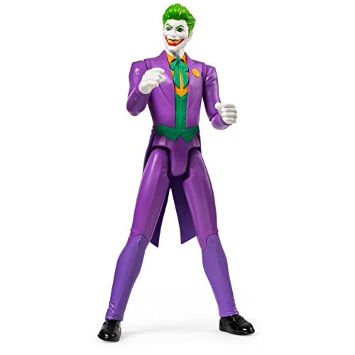 THE JOKER 30 cm Action Figure - 11 Points of Articulation, Cloth Cape, DC Comics