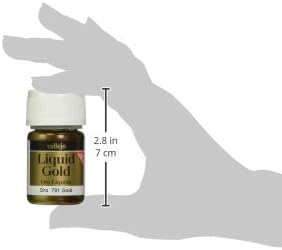 AV Vallejo Model Color - Gold (Metals) 35ml Alcohol-Based Paint