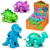 Tobar Clockwork Dinosaur Wind-Up Toy - Brown, 3+ Years