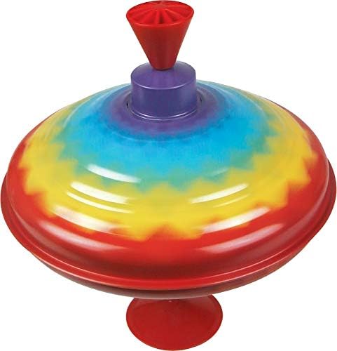 Tobar Rainbow Humming Top - Traditional Spinning Toy for Kids 12 Months & Up