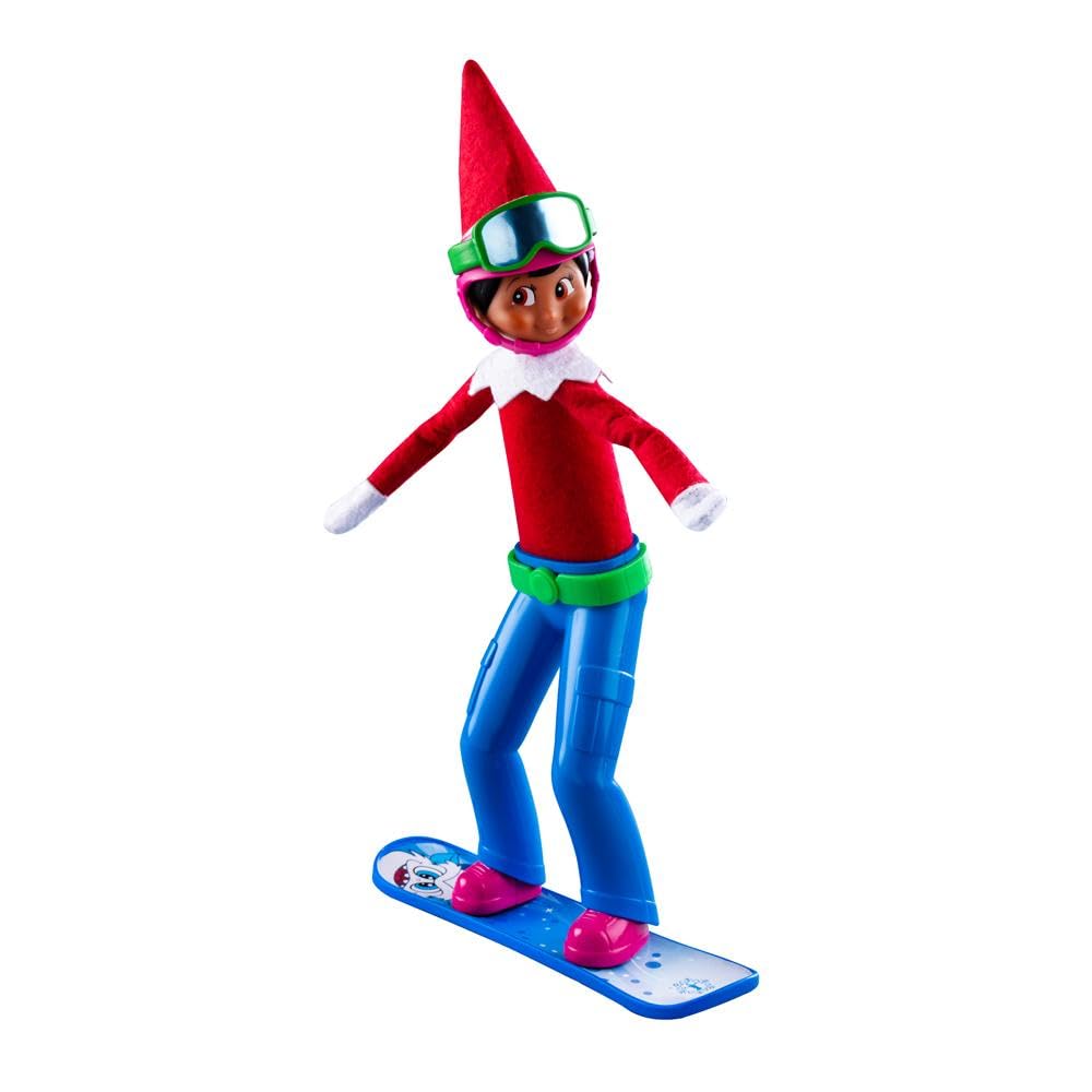 The Elf on the Shelf MagiFreez Pop Star Elf Set - Glittery Stage Outfit with Mic & Stand