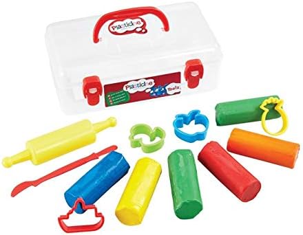 Plasticine PLT02000 Toolz Tool Box - Arts & Crafts Set for Kids 5-18 Years