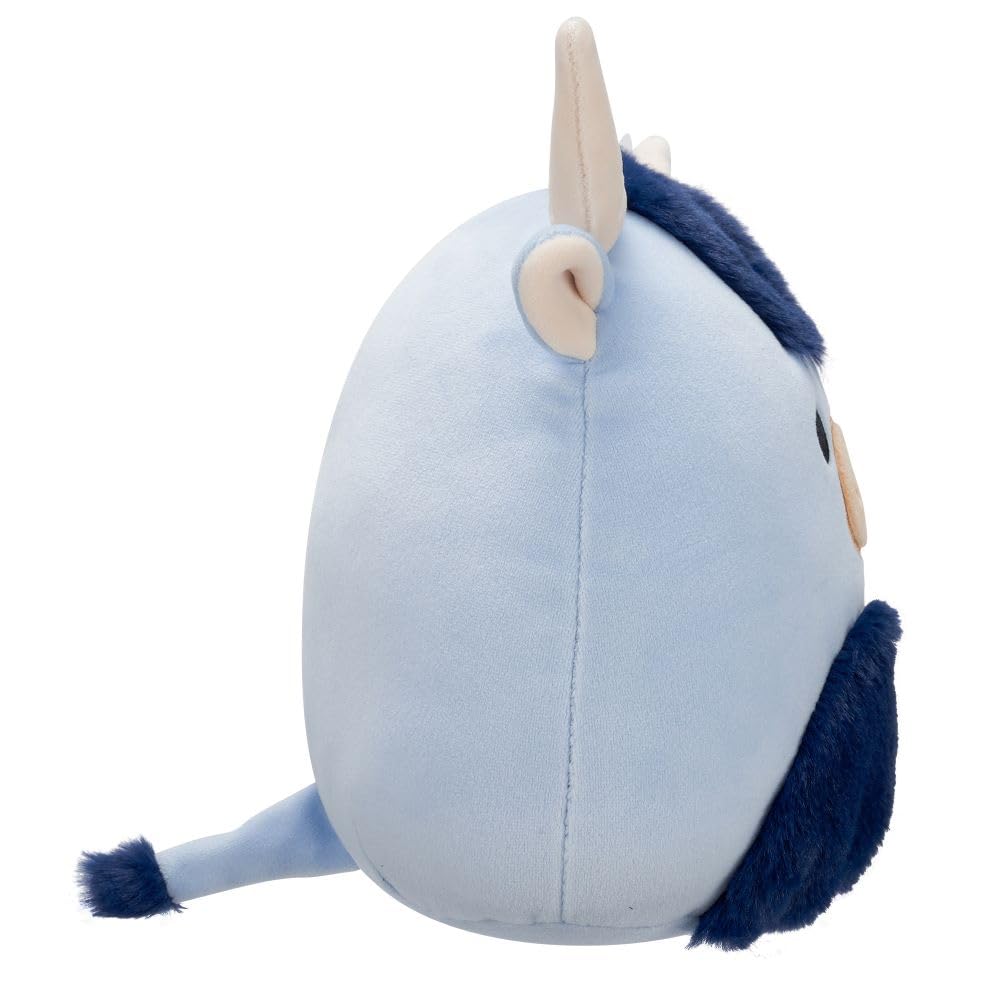 Squishmallows Toro the Blue Highland Cow - 7.5-Inch Plush Collectible for Ages 3+