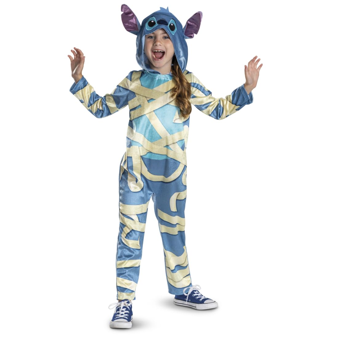 Disney Lilo & Stitch Mummy Stitch Costume - Kids Jumpsuit
