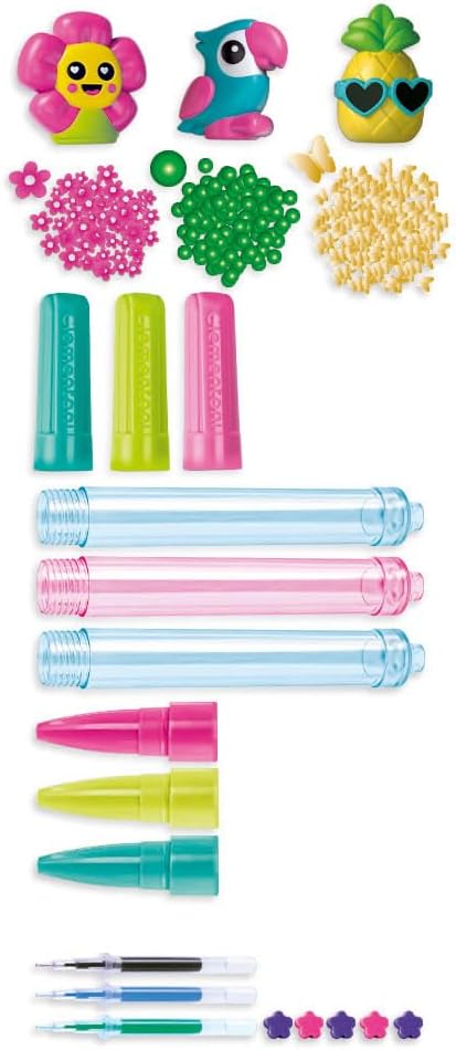 Clementoni Idea-Set Small Kit Lab Tropical - Creative Arts & Crafts Toy for Kids