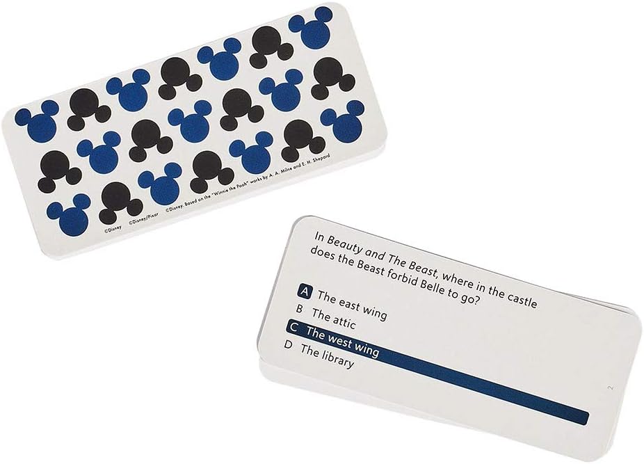 Ridley's Disney and Pixar Trivia Quiz Game - Multiple Choice Card Game