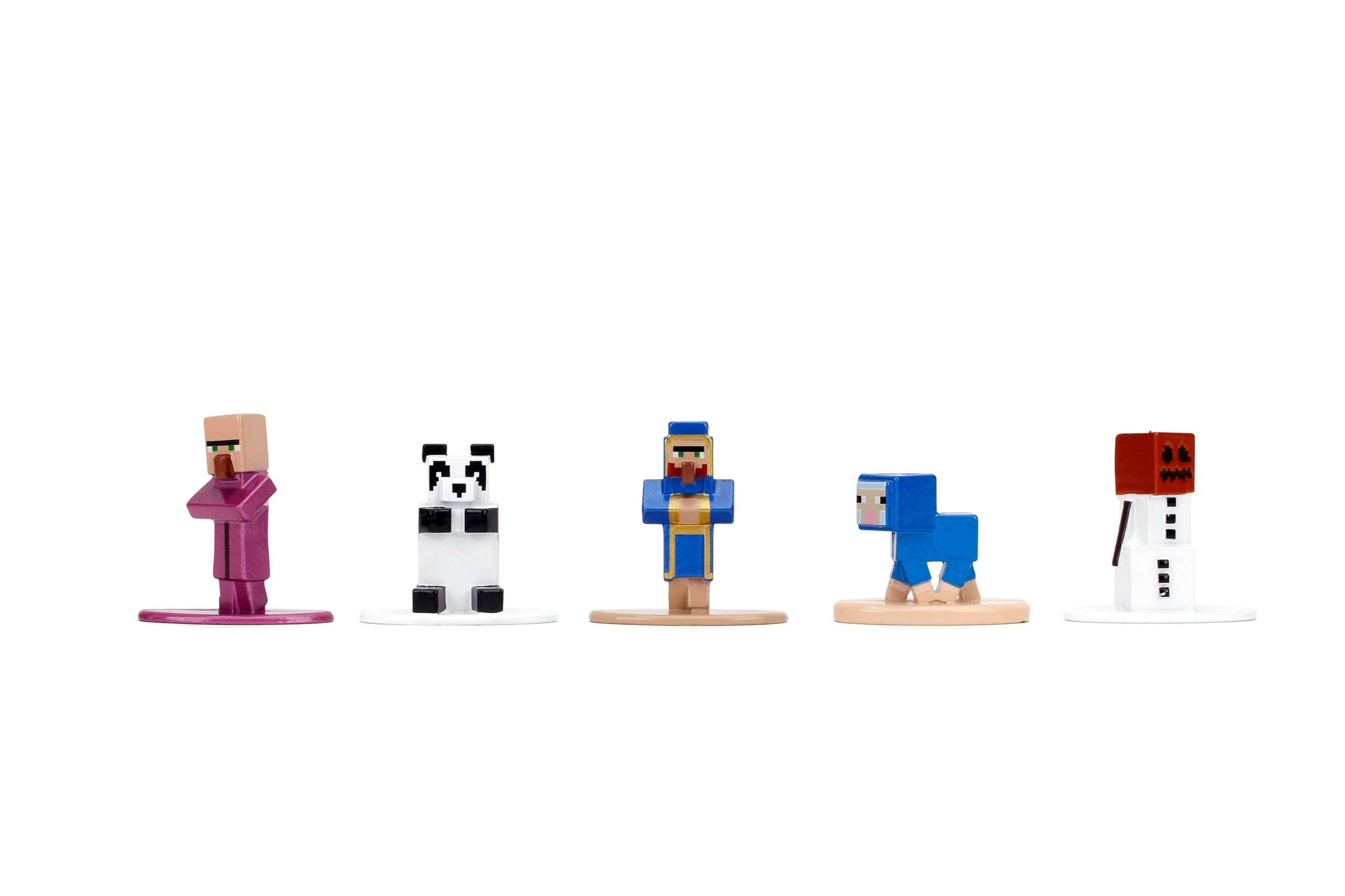 Minecraft Nano Metalfigs Multipack Wave 13 - 18 Die-Cast Collectible Figures