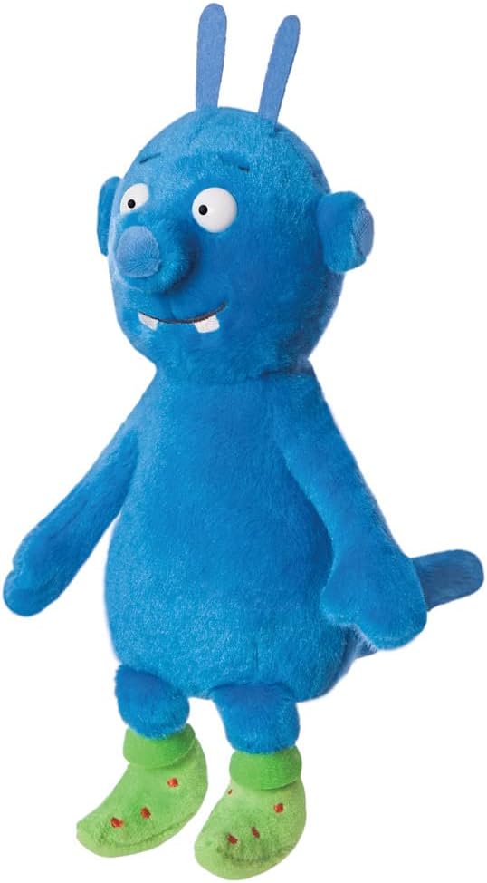 Aurora Bill the Smoo Soft Toy - Eco-Friendly Plush from The Smeds and The Smoos, Blue