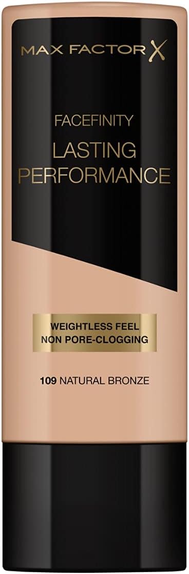 Max Factor Lasting Performance Long-Lasting Liquid Foundation (35 ml) - 109 Natural Bronze