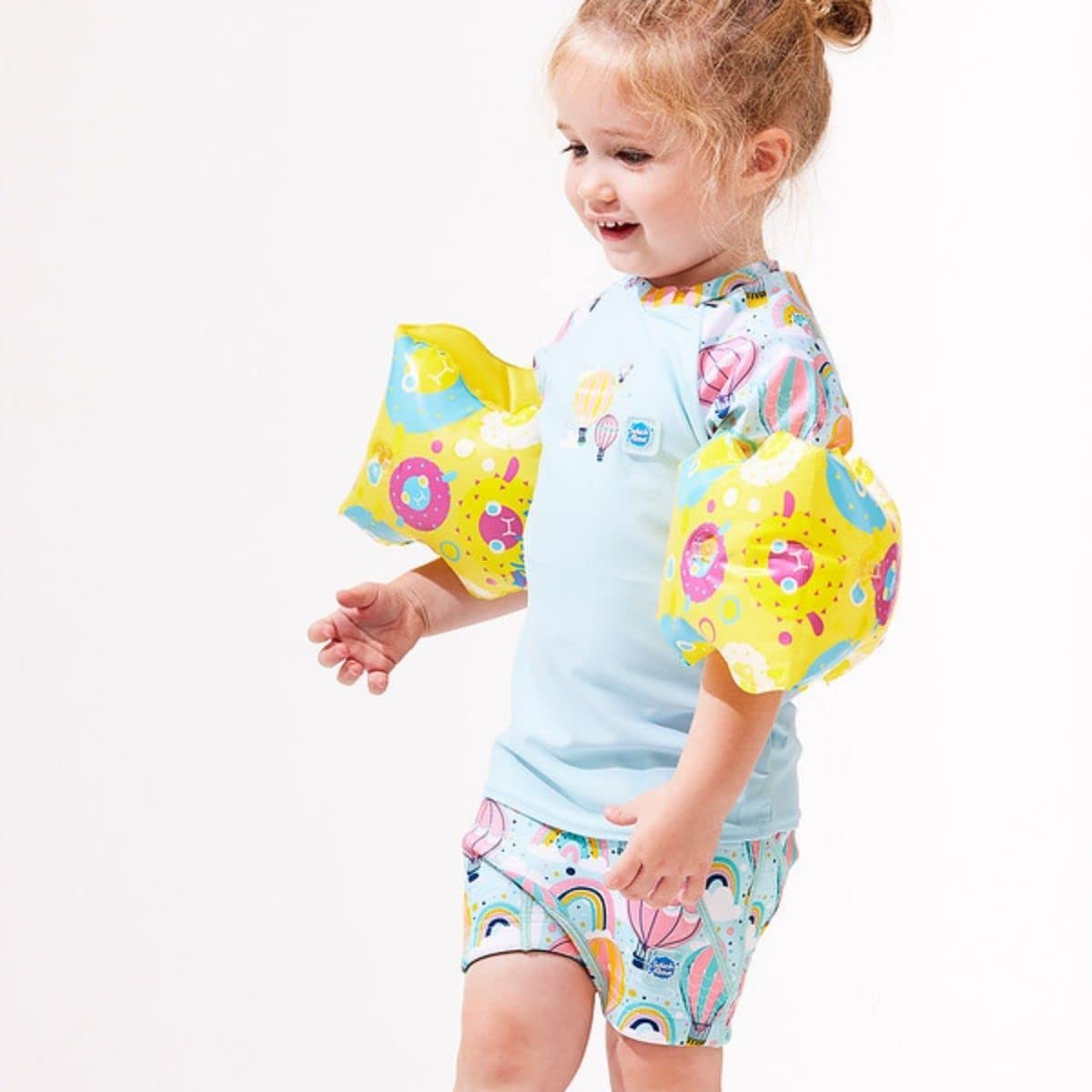 Splash About Arm Bands - Easy Inflate Swim Aids for Kids 2-6 Years