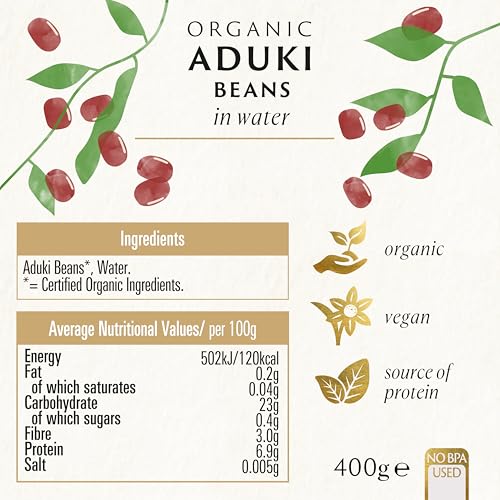Biona Organic Aduki Beans, 400g