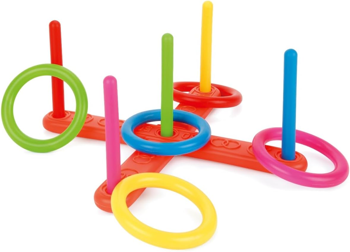 Toyrific Quoits Set - Classic Ring Toss Game for Kids 3+ Years