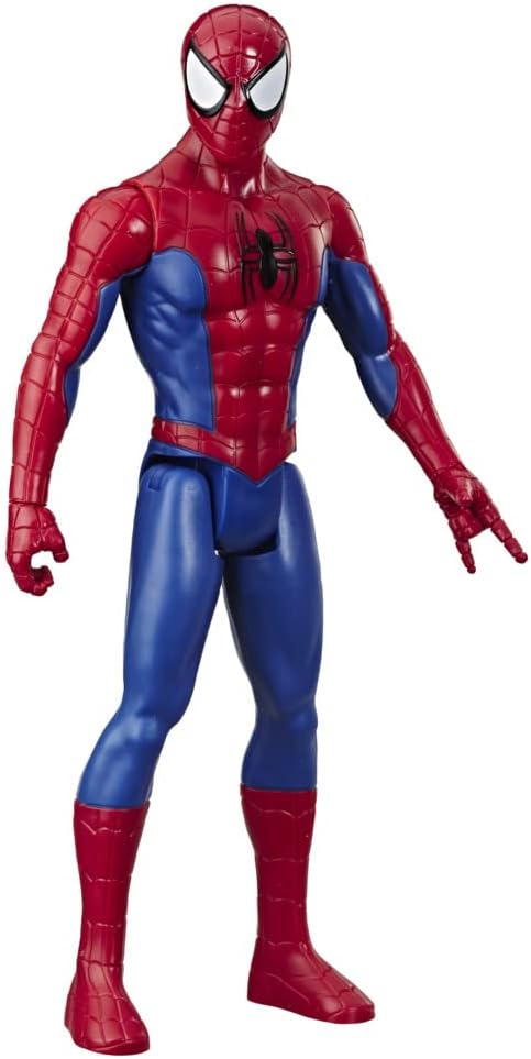 Spider-Man Action Figure - 30 cm Titan Hero Series, Marvel Comics-Inspired Super Hero Toy
