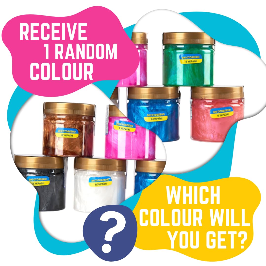 Lovin Slime Putty Pearl 210ml - Metallic Stretchy Sensory Fidget for Kids & Adults