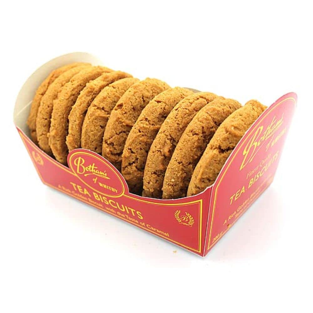 Botham's Tea Biscuits - Rich Golden Caramel Biscuits, 200g
