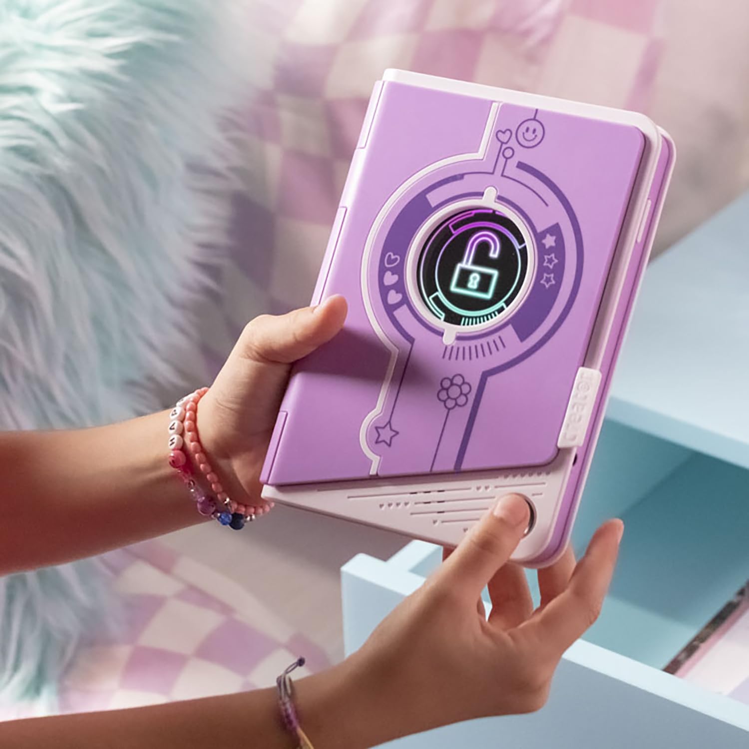 Secret Creator Secret Video Journal - Fingerprint-Locked Video Diary for Kids 7+