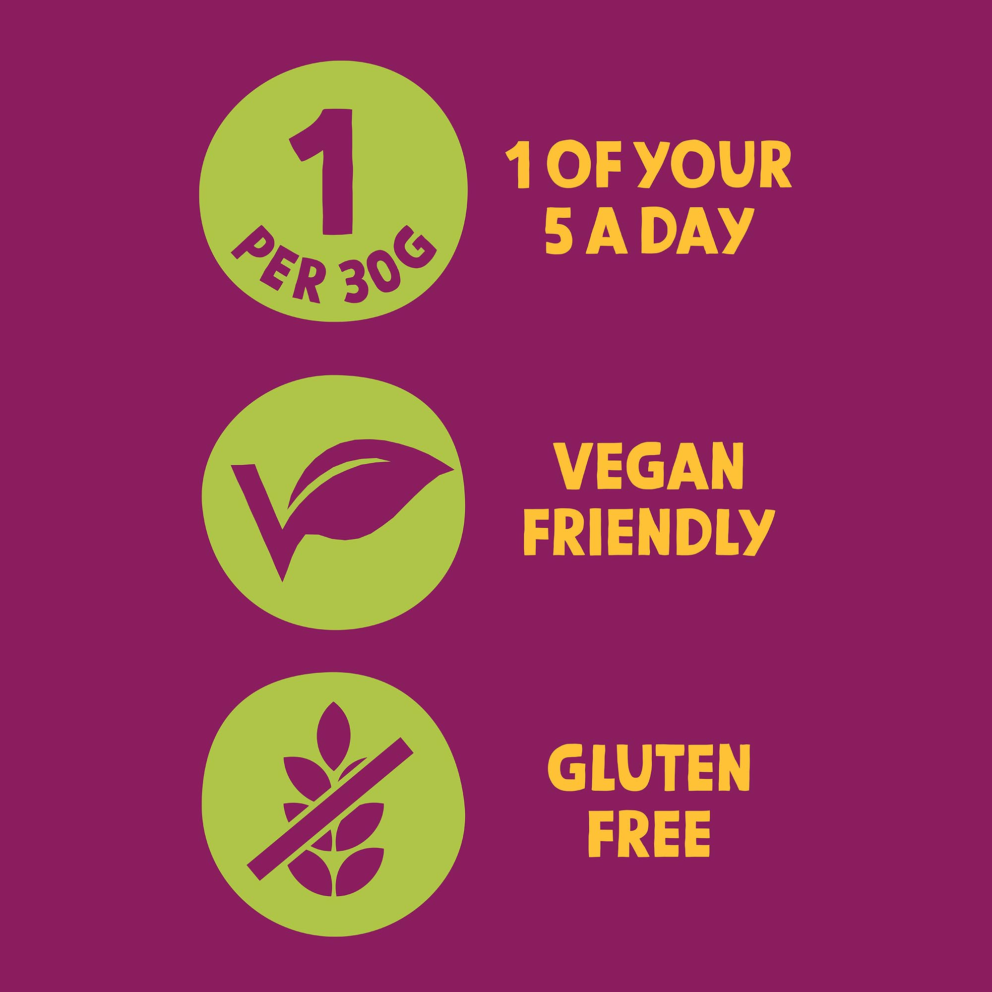 BEAR Fruit Dried Mango & Passionfruit Packs - Gently Baked, No Added Sugar, Vegan, 14 x 30g