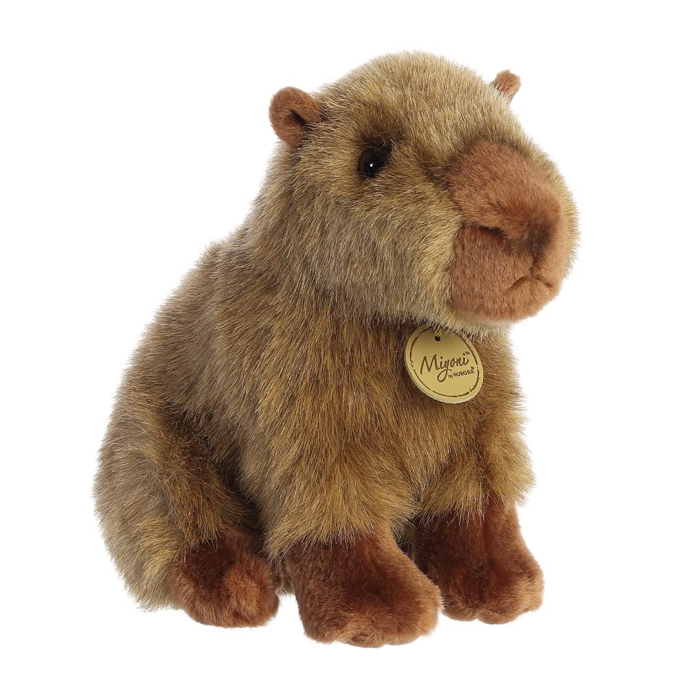 MiYoni Capybara Plush Toy - Eco-Friendly Soft Stuffed Animal for Babies & Kids