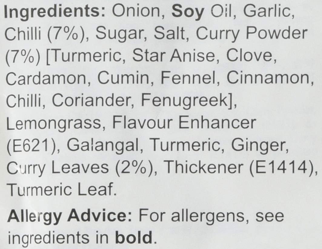 Tean's Gourmet Chicken Curry Paste, 200g – Authentic Malaysian Spicy Curry Concentrate