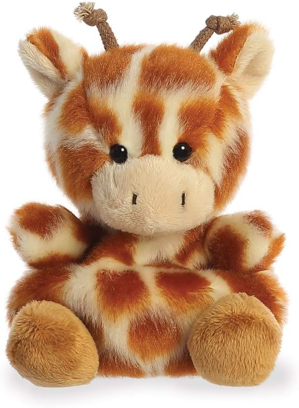 Aurora Palm Pals Safara The Giraffe Soft Toy - 5 Inch Plush for Babies & Toddlers