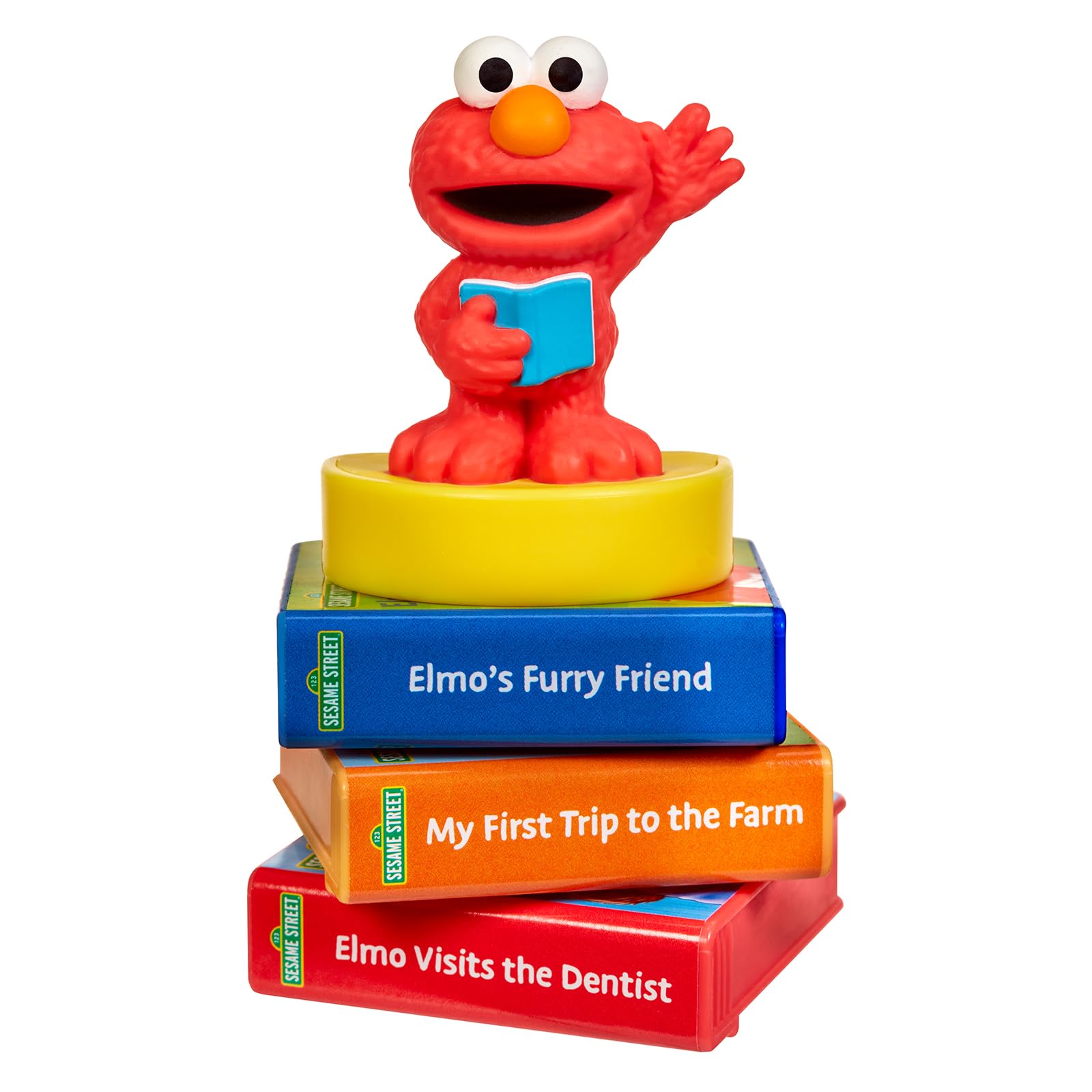 Little Tikes Story Dream Machine Sesame Street Elmo Collection - 3 Books & 1 Audio Character for Ages 3+