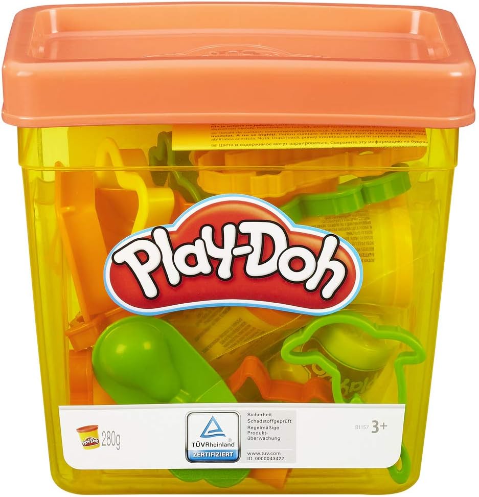 Hasbro Play-Doh Fun Tub - 5 Colors & 20 Tools for Creative Play