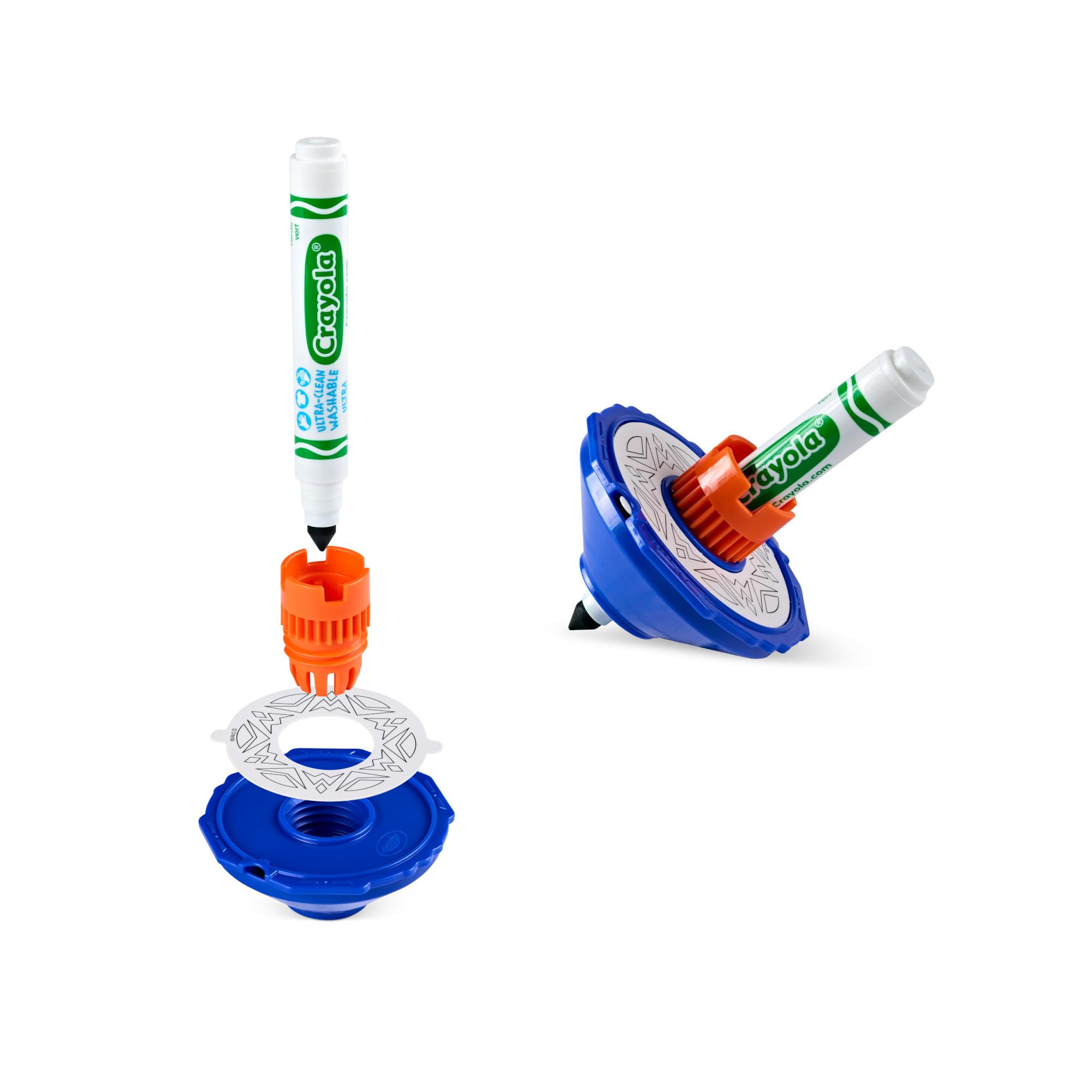 CRAYOLA Colourwhirls - Rip 'Em and Spin 'Em to Create Unique Art! | Ages 6+