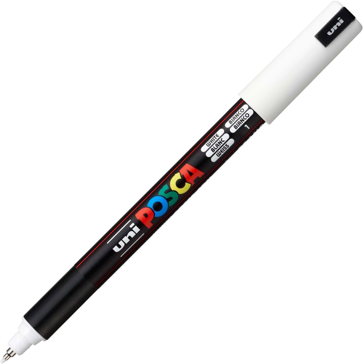 Uni-Ball Posca PC-1MR Ultra Fine Bullet Tip Marker - White
