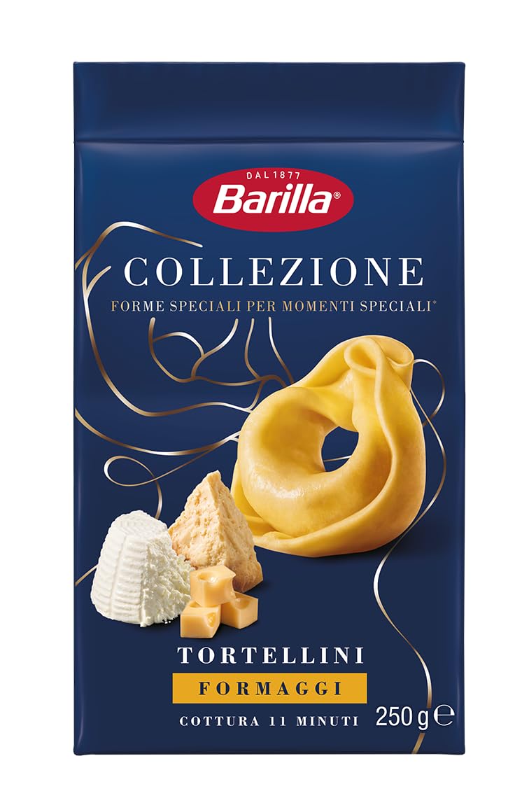 Barilla Collezione Three Cheese Tortellini – Italian Pasta Made with Durum Wheat