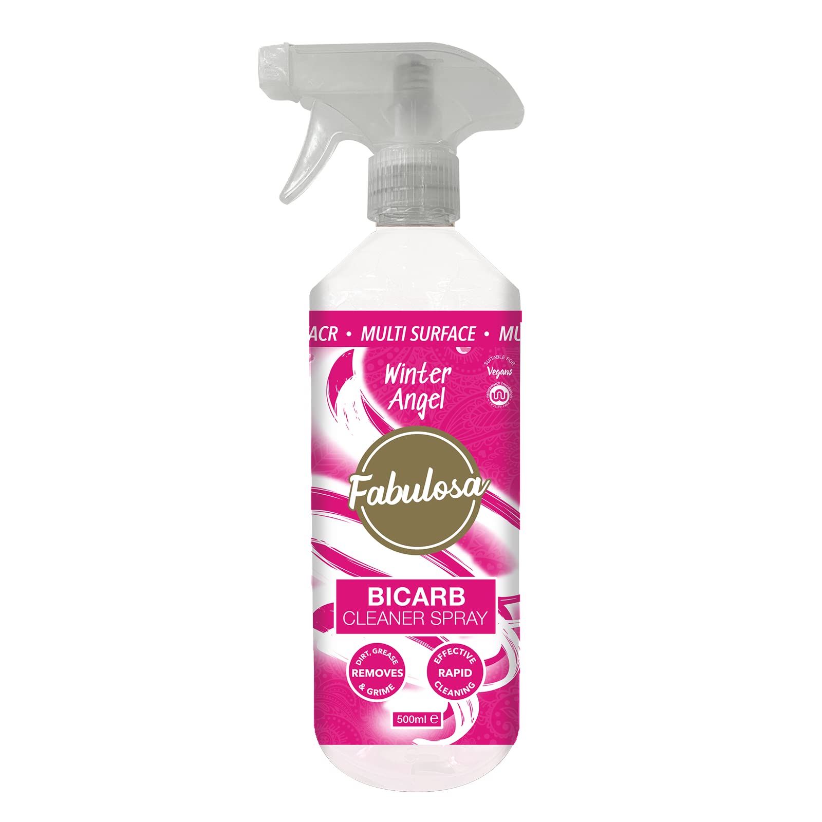 Fabulosa - Bicarbonate of Soda Cleaning Spray Multi-Surface Odour Remover (Winter Angel)
