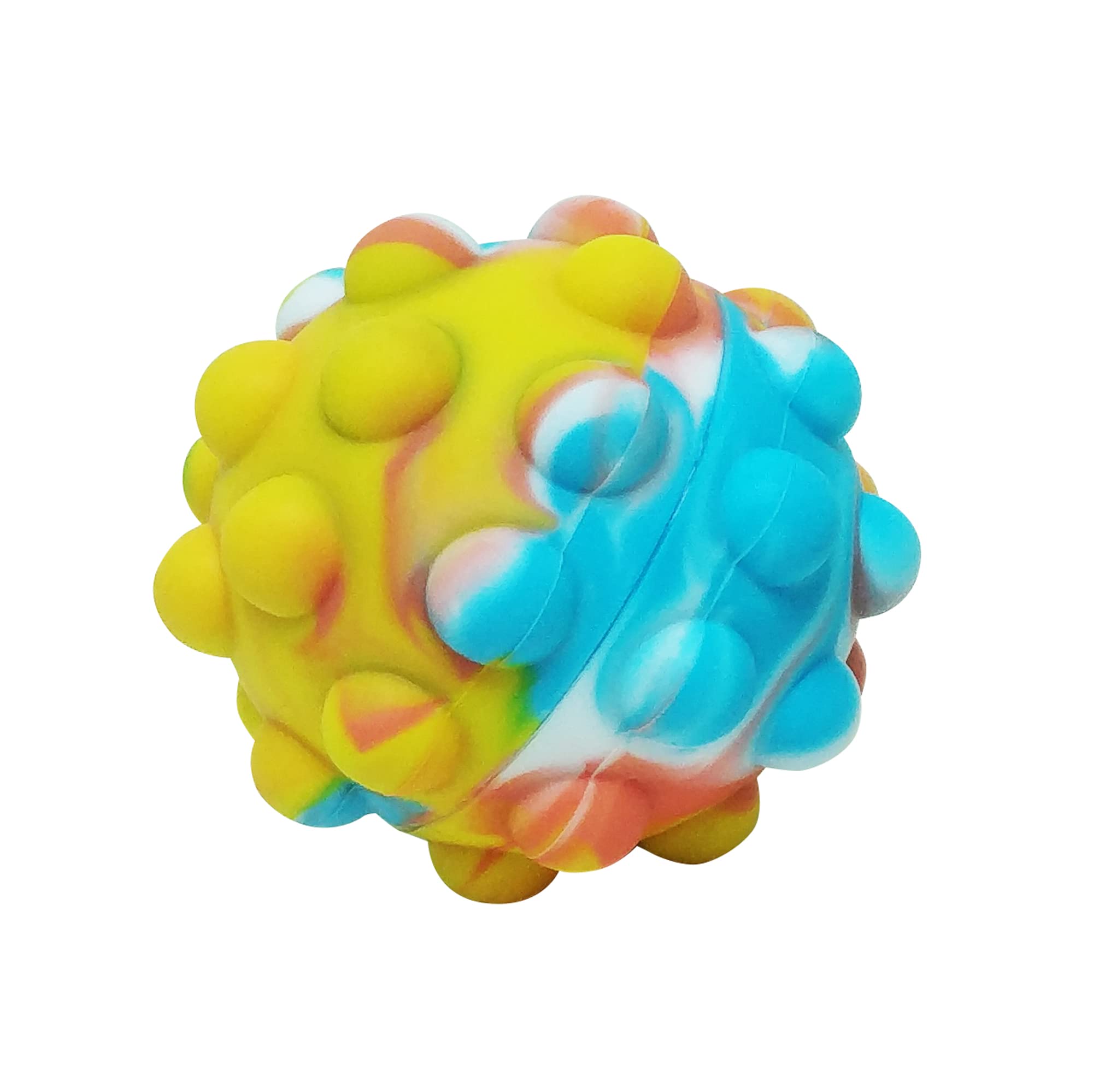 HGL Push Popper Fidget Ball - Satisfying Pop Sound Sensory Toy for Kids 3+