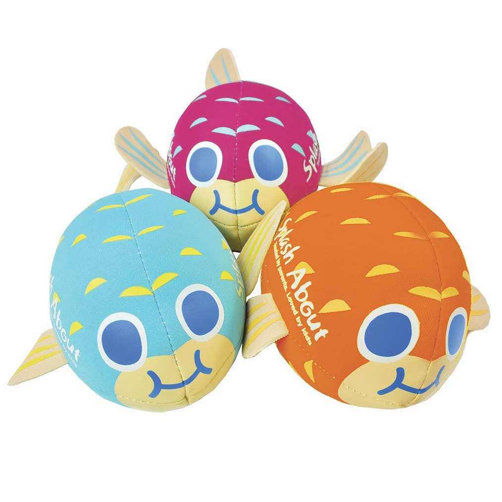 Splash About Neoprene Pufferfish Water Toy - Pool & Bath Play for Babies