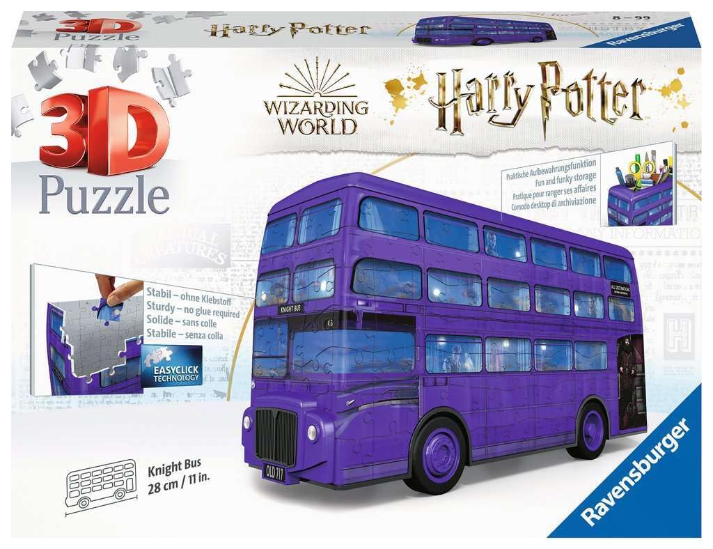 Ravensburger Harry Potter Knight Bus 3D Jigsaw Puzzle - 216 Pieces