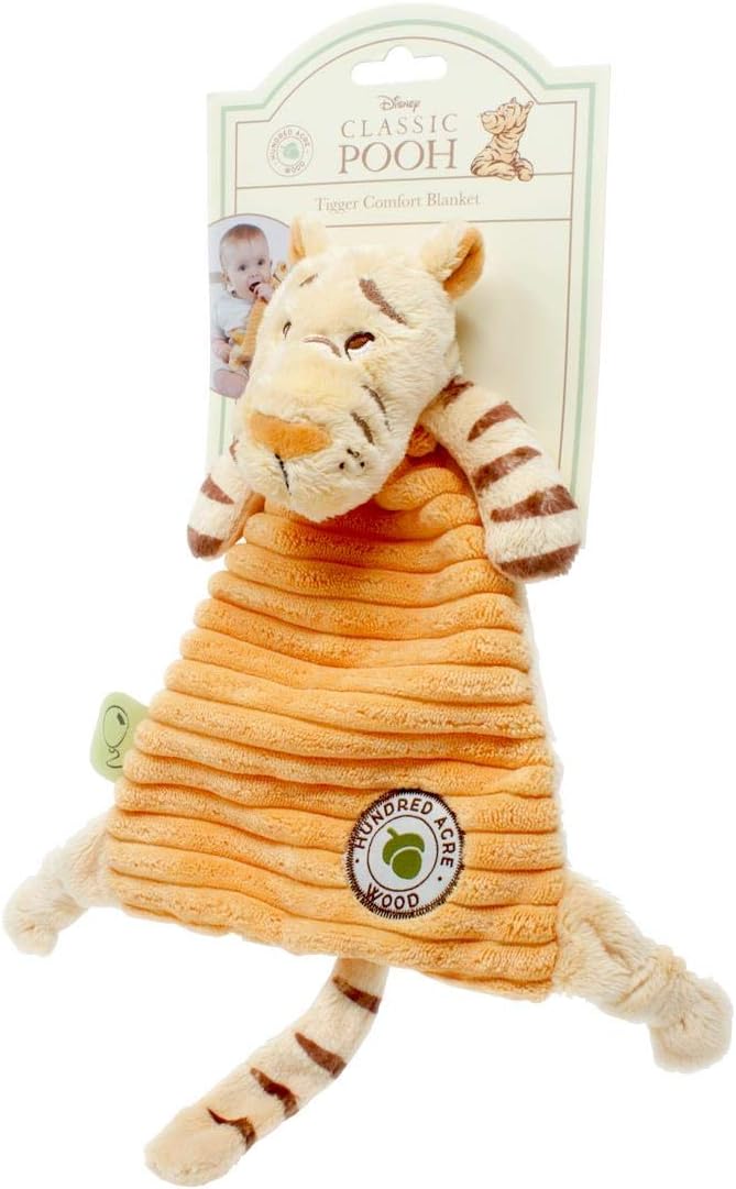 Tigger Comfort Blanket - Super Soft Plush Baby Toy from Winnie the Pooh & Friends