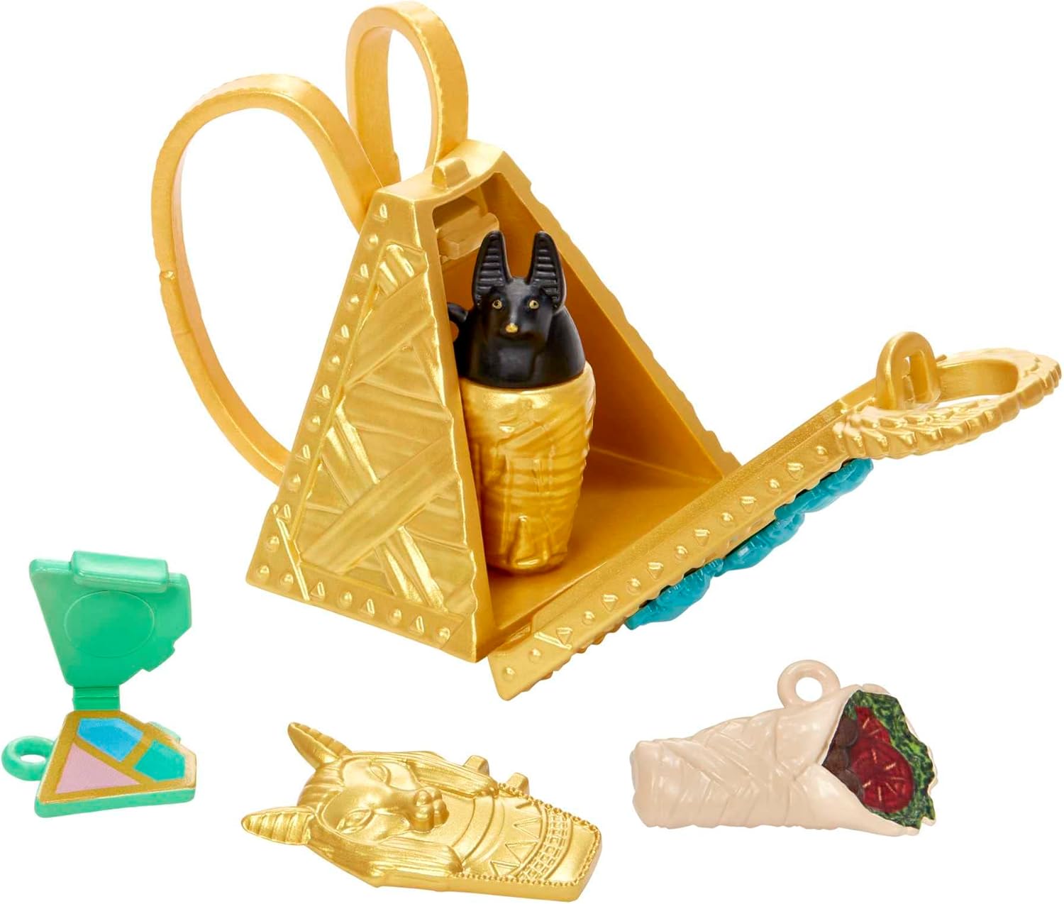 Monster High Cleo De Nile Doll with Pet Tut and Accessories - Posable Fashion Doll for Kids 4+