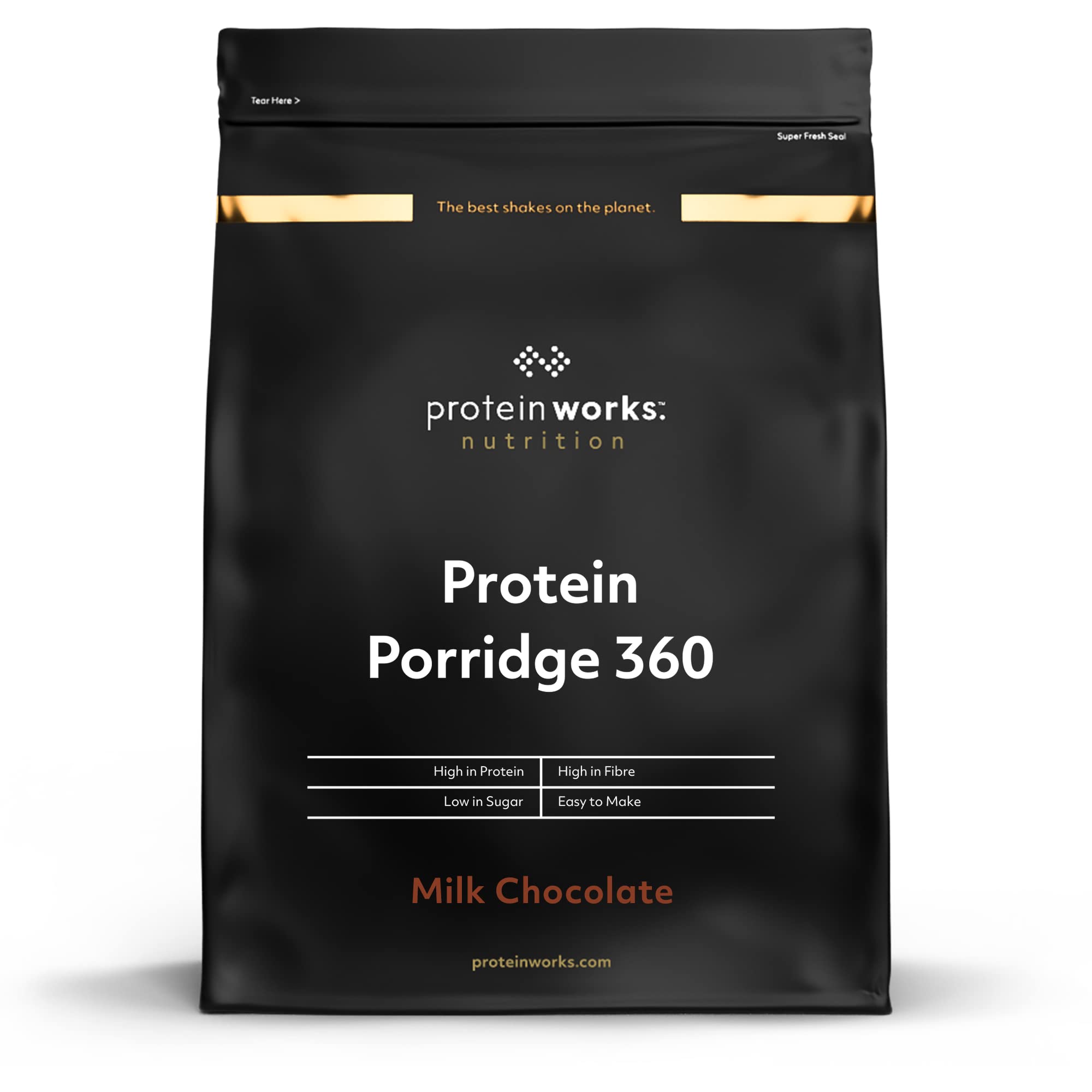 Protein Works - Protein Porridge 360, High Protein, Low Sugar Breakfast Porridge