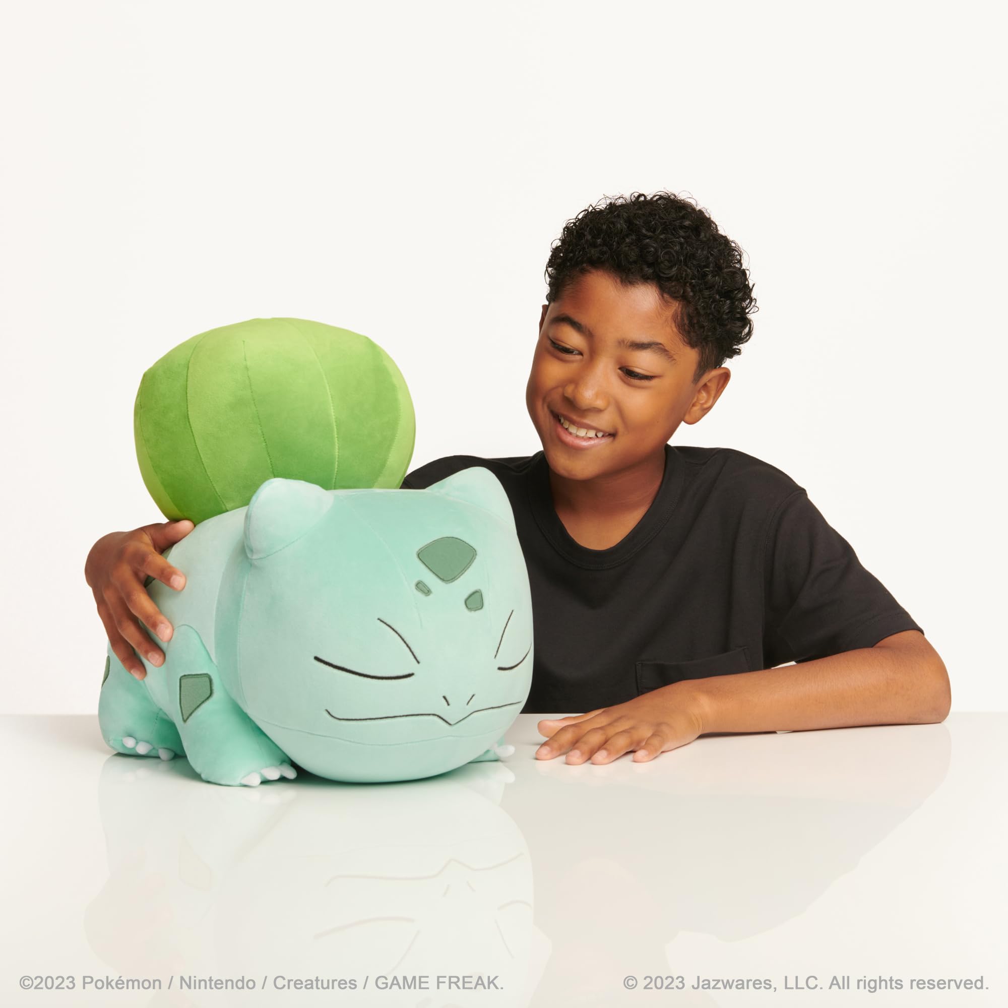 Pokémon Bulbasaur Sleeping Plush - 18 Inch Plush Toy in Sleeping Pose
