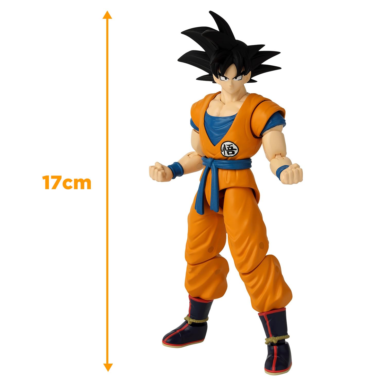 Bandai Dragon Stars Goku Action Figure - 17cm Articulated Anime Toy | Dragon Ball Super Collectible