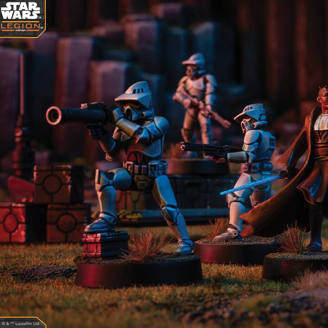 Atomic Mass Games Star Wars: Legion ARF Troopers Unit Expansion with Jedi Knight