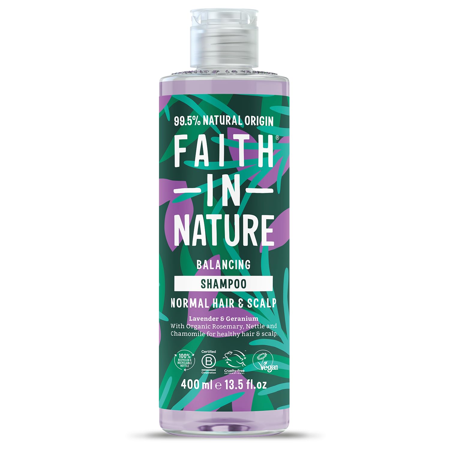 Faith In Nature - Lavender & Geranium Shampoo for Normal Hair (400ml)