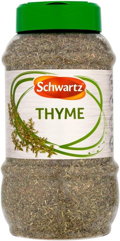 Schwartz - Dried Thyme Whole Herb, Warm and Aromatic Mediterranean Spice, 165g