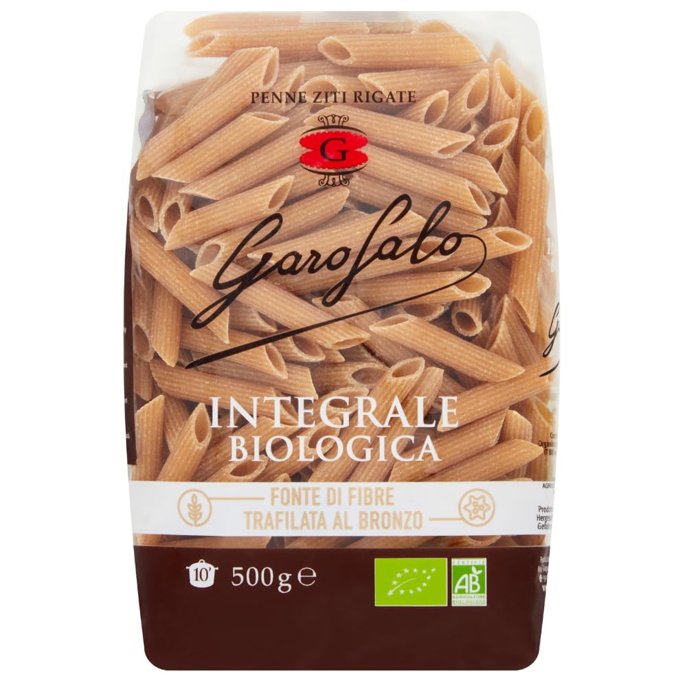 Garofalo Organic Wholewheat Penne Pasta, 500g