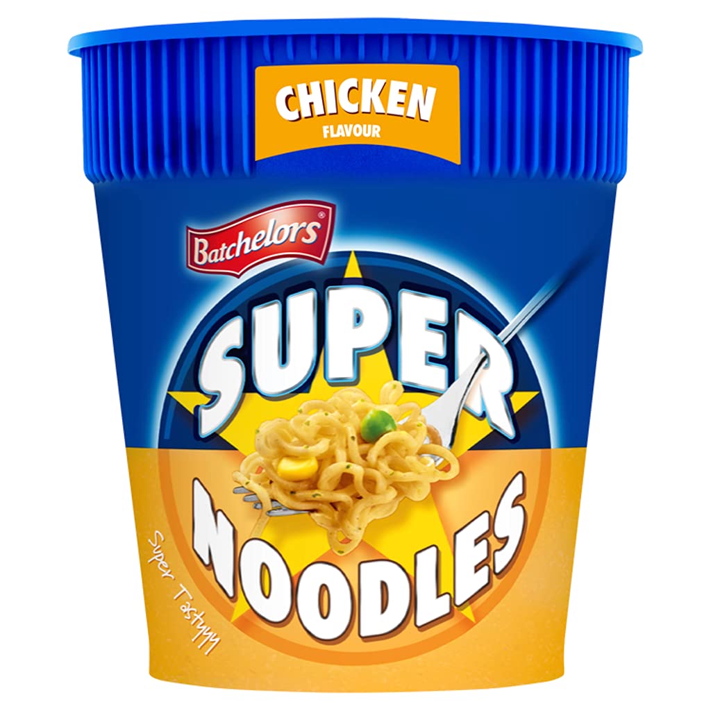 Batchelors Super Noodles Chicken Flavour, 75 g Pot (Pack of 1)