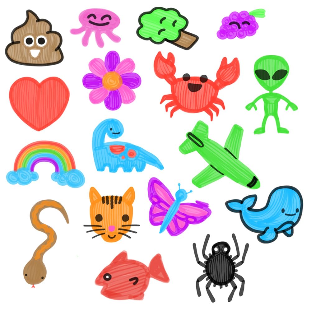 Doodle N Dip by Zimpli Kids - Draw, Dip & Create Floating Water Tattoos