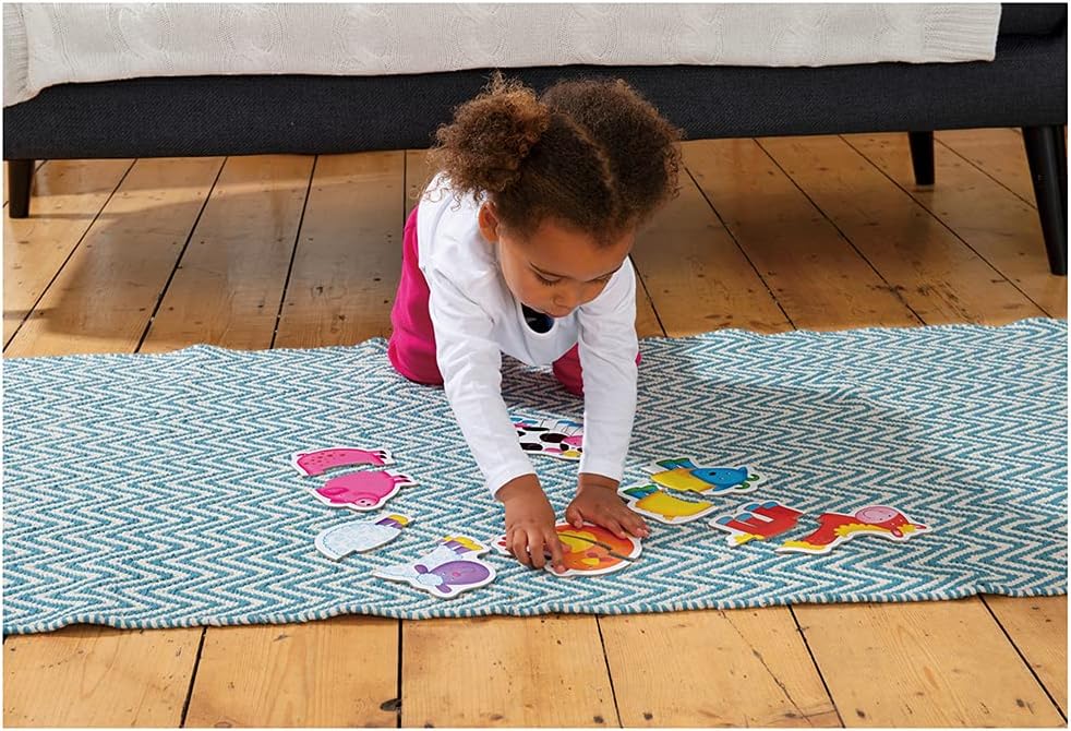 Galt Toys Baby Puzzles - Transport 2-Piece Jigsaw Set for Toddlers 18 Months+