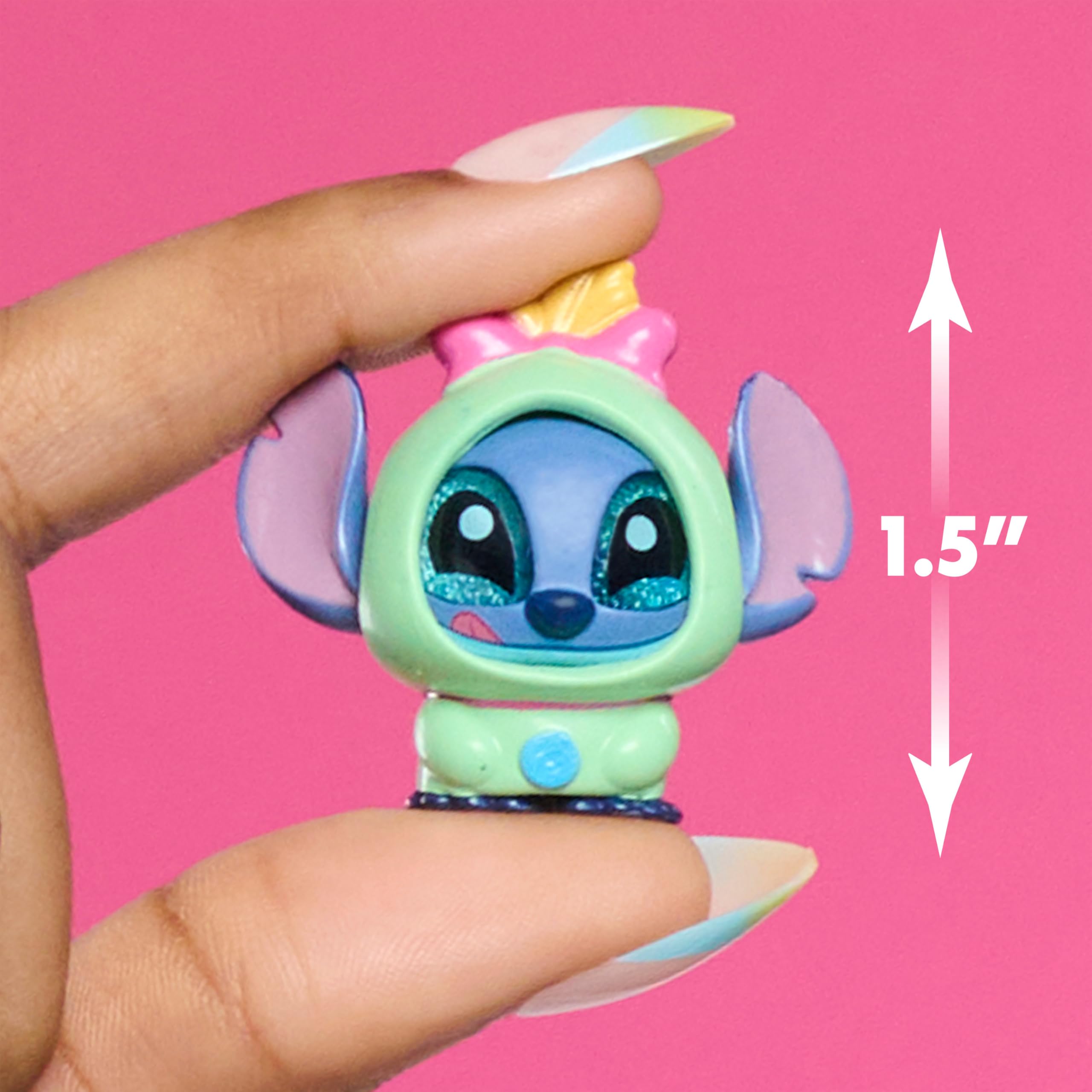 Just Play Disney Doorables Costume Cuties - Stitch, Tigger, Pooh & Alien Collectible Figures (50018)