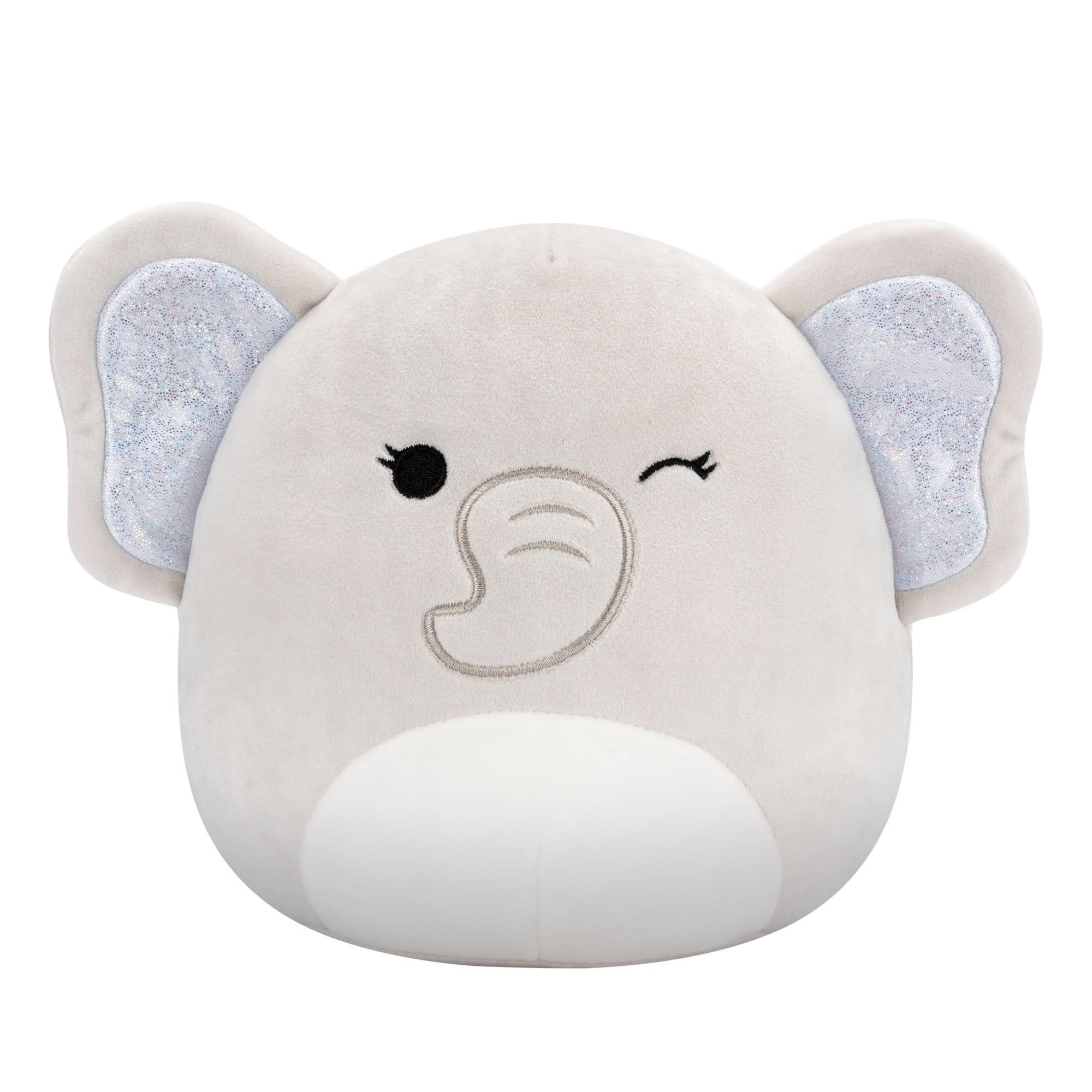 Squishmallows Cherish the Winking Grey Elephant - 7.5 Inch Plush Collectible