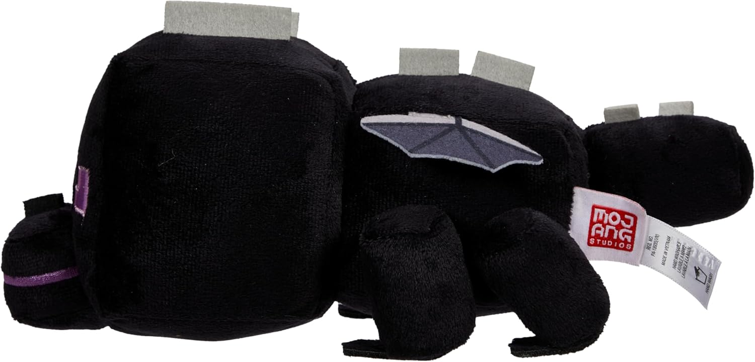 Minecraft Plush Ender Dragon - 8 Inch Soft Doll for Kids & Collectors