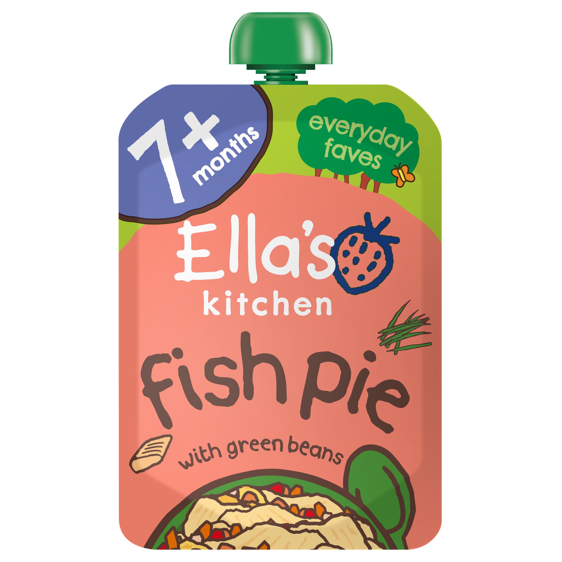 Ella's Kitchen - Fabulously Filling Fish Pie with Parsley, 130 g